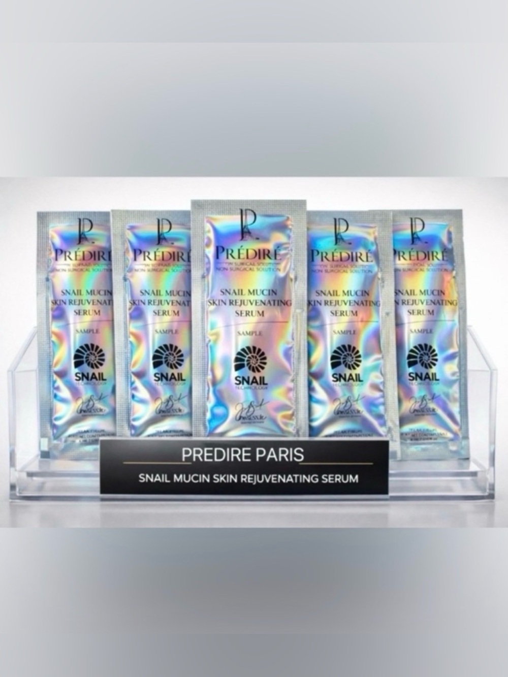 PREDIRE PARIS Snail Mucin Skin Rejuvenating Anti-Aging Firming Serum 5 PACKS